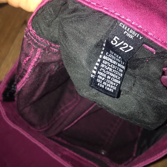 Dark pink Jeans - Picture 4 of 4